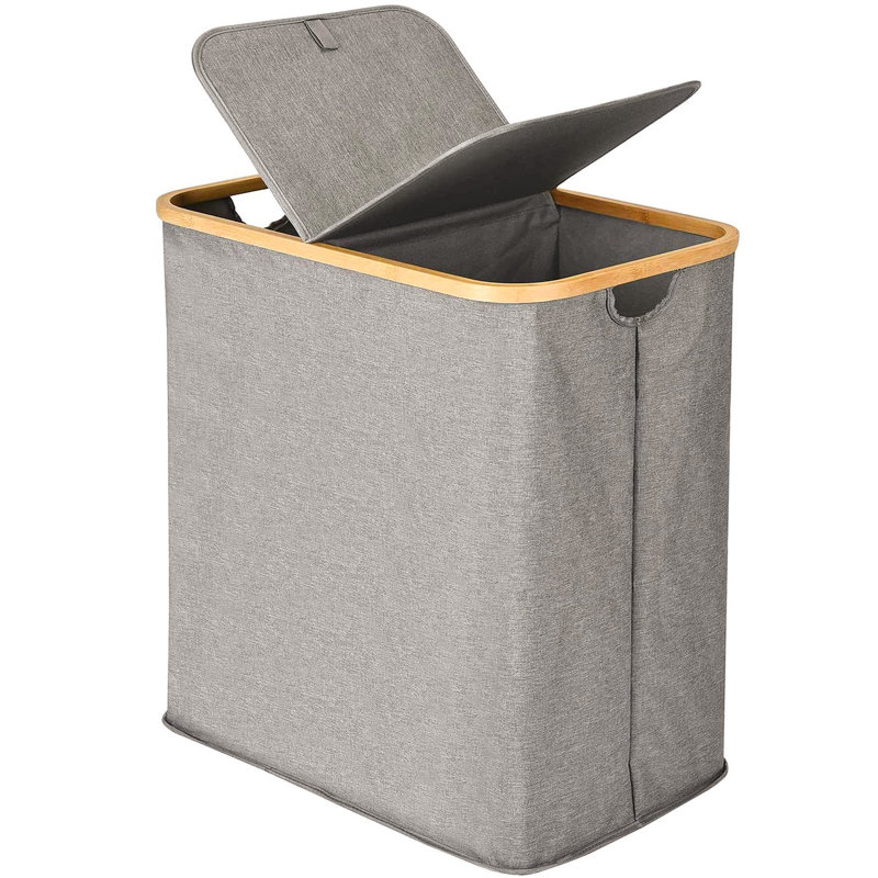 Laundry Sorter with Handles, Grey