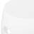 White Iron Cut Design Accent Table - No Assembly, Modern In Construction, Assembly-254171964