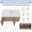 36" Bathroom Vanity With Sink Top