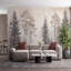 Winter Mist Pine Landscape-1466417513