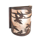 1 - Light Flush Mounted Sconce