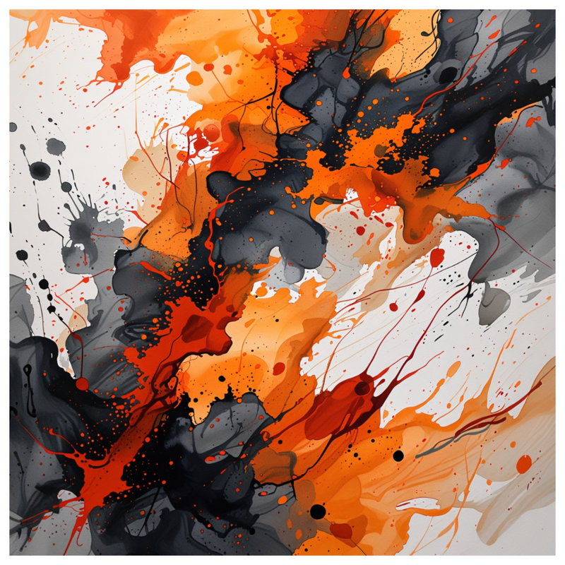 Coussin Abstract Art, coussins double face Art, 20 po x 20 po
