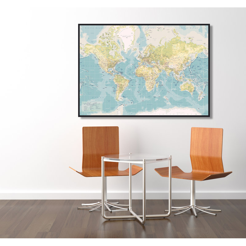 Single Picture Frame Print on Canvas, 84 cm H x 120 cm W x 4 cm D