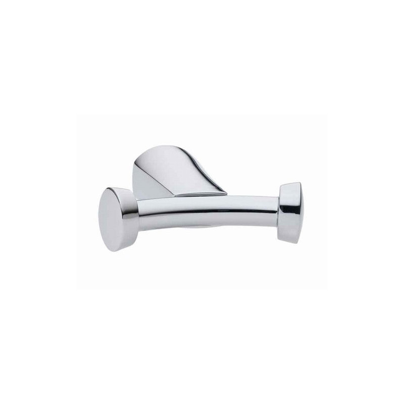 Green Tea Wall Mounted Robe Hook, Polished Chrome