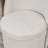 Upholstered Barrel Dining Chair, Boucle Fabric Swivel Kitchen Chair, Wingback Side Chair, Armless Vanity Chair-89623681