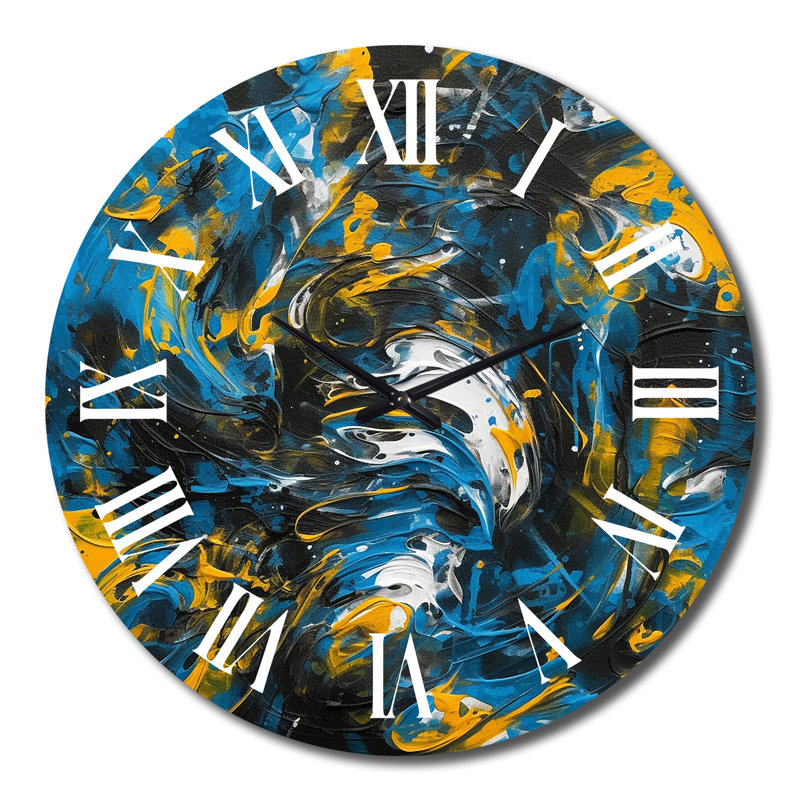 Metal Wall Clock, Extra Large