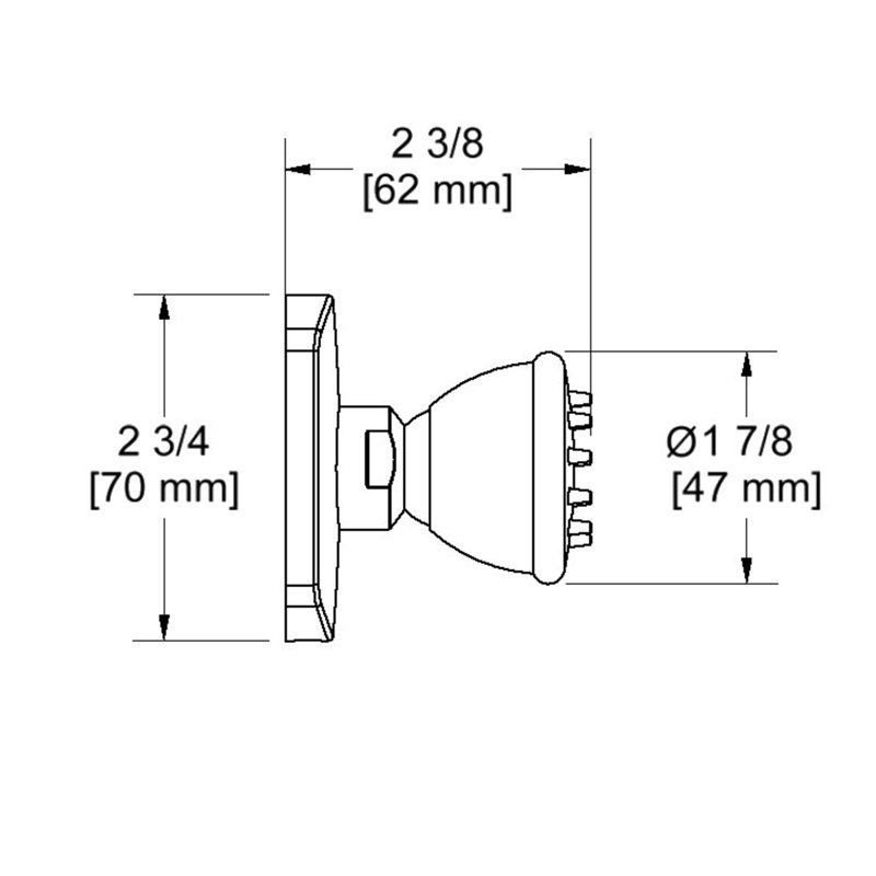 Riobel Single Function Body Spray