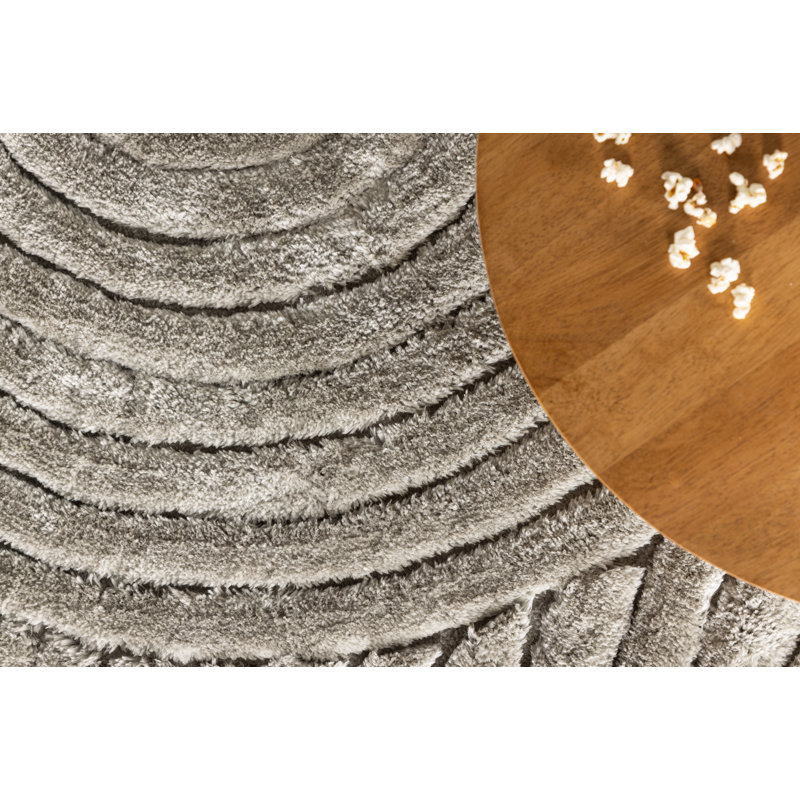 Cankton 200cm X 290cm Area Rug, Grey