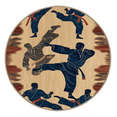  Tapis de sport lavable Taekwondo