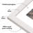 Americanflat Picture Frame - Frame with Mat - Wide Molding - Shatter-Resistant Glass-101064367-101064380