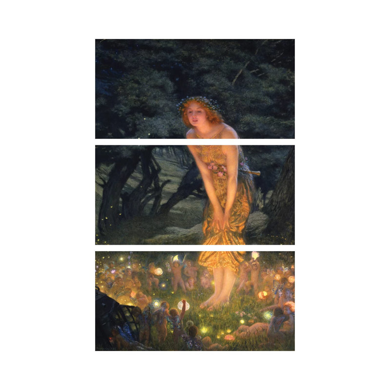 Midsummer's Eve by Edward Robert Hughes - No Frame Gallery-Wrapped Canvas Giclée on Canvas, 152.4cm H x 101.6cm W x 1.91cm D
