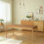 Table simple en bois massif de cerisier-1042885711