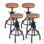 Swivel Counter Stool with Metal Frame-212191558-163467181