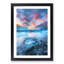 Iceland View in Abstract - Framed Print-55769036-55769039