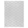 TOWN & COUNTRY EVERYDAY Rein Solid Diamond Everwash Non-Slip Backing Washable Area Rug Grey