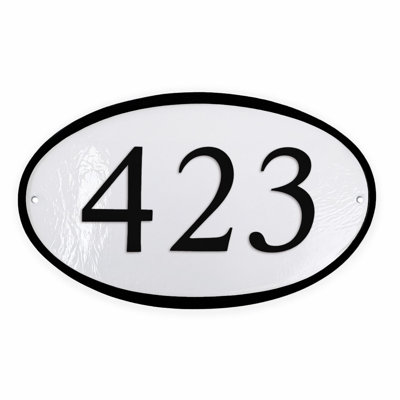 Ferris 1-Line Wall Address Plaque