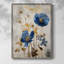 Reproduction encadrée FLORAL Series LVII - bois massif-1849388244