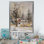 Winter Village Landscape II - peinture