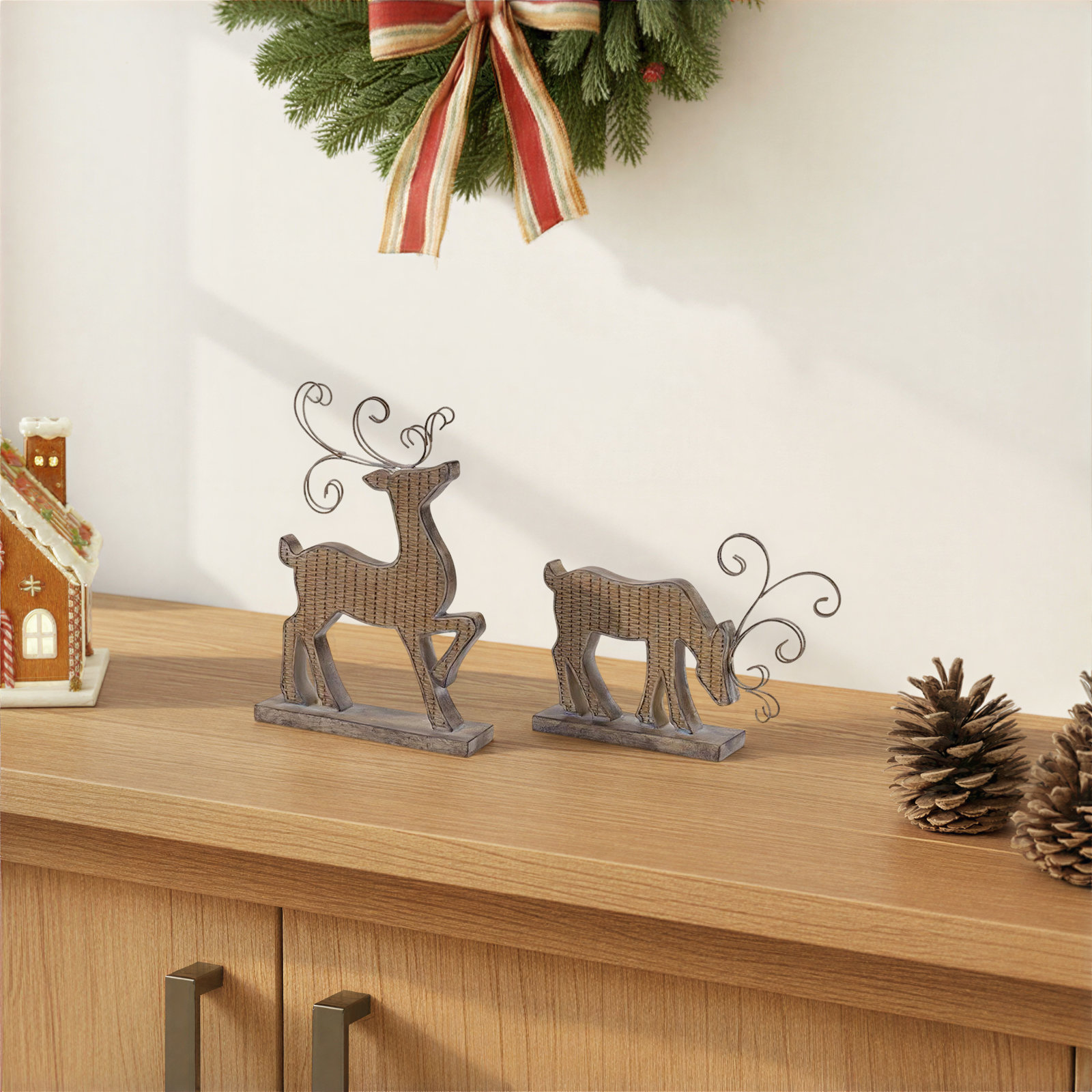 Design Deer Silhouette Décor (Set of 2)