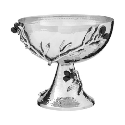 Gulzar Stainless Steel Decorative Bowl - Set of 1