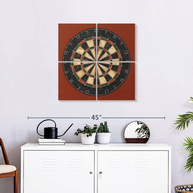 Senne Dartboard, 26" H x 26" W