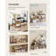 Freestanding Spice Rack with Adjustable Racks-579922650