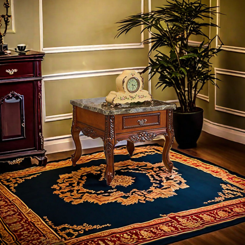 European vintage solid wood end table Coffee Table