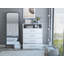 Athens Continental Dresser with 4 Drawers and Metal Hardware-917783968