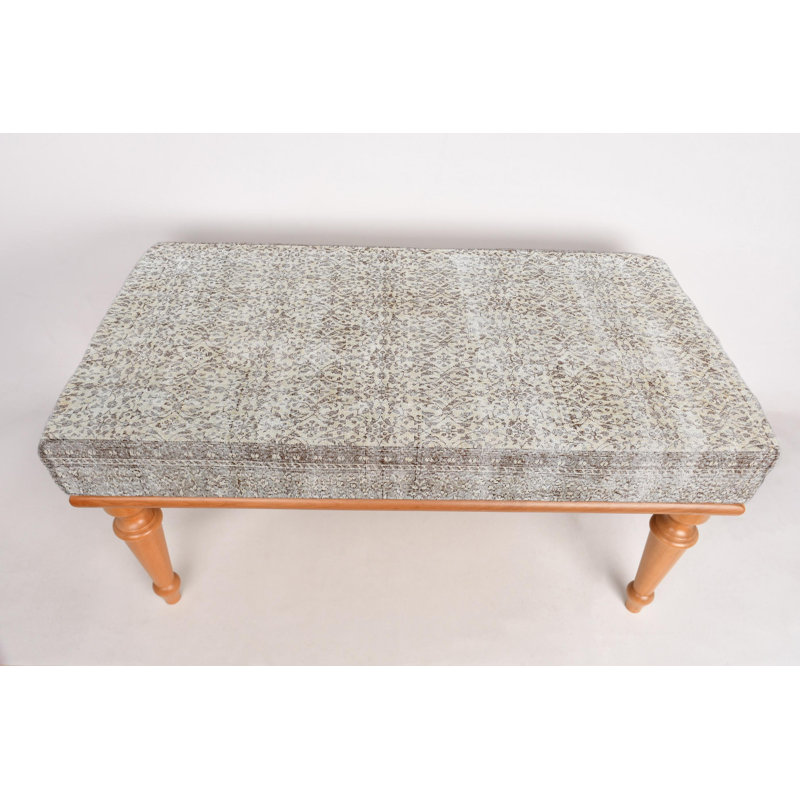 Banc de table à manger, banc bohémien, banc repose-pieds, banc rembourré, banc tapis turc, banc Kilim, banc de décoration intérieure, banc fait à la main