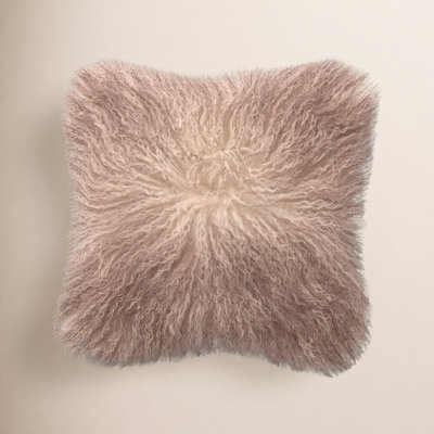 Iyana 20" x 20" Wool Pillow Cover & Insert