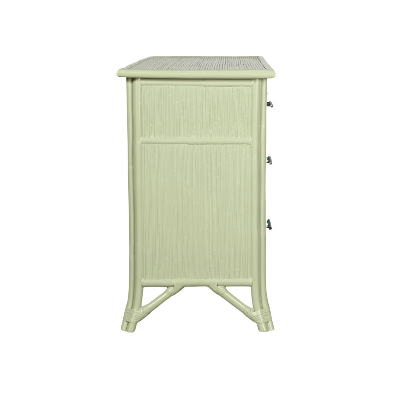 Bermuda 6 - Drawer Dresser, Celery Green
