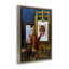 «Cat Confidence Self Portrait Grain Floater», art mural sur toile par Lucia Heffernan pwp-184-1264875657-1273134483