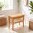 Functional Bench,2-Tier Slatted Shower Bench,Portable Stool