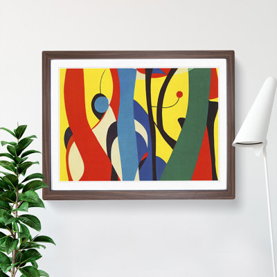 Captivating Modern Abstract Art - Single Picture Frame Print
