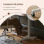 Bureau en chêne massif à hauteur réglable Modern Minimalist