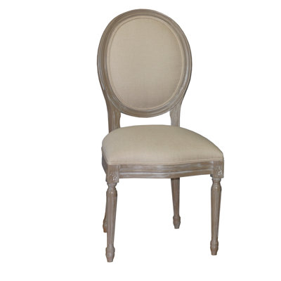 Leonora Linen Upholstered Side Chair