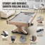 Table de billard multi-jeux 7 pieds avec pieds niveleurs VEVOR