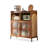Mid-Century Modern Walnut Solid Wood Sideboard