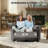 Oversized 54" Chenille Power Recliner with USB and Type-C Ports-1320776455