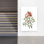 Holiday Mistletoe Bunch Classic Traditional Abstract Plant Winter Wall Art Print by Martina - Wrapped Canvas Print-552665102