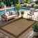 Beige/Brown Geometric Indoor/Outdoor Rug