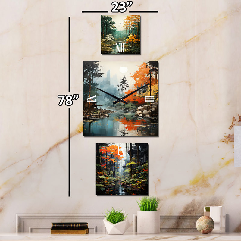 Sahl Metal Wall Clock