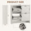 Range-chaussures 20 paires 4 tiroirs avec range-chaussures-1217076022