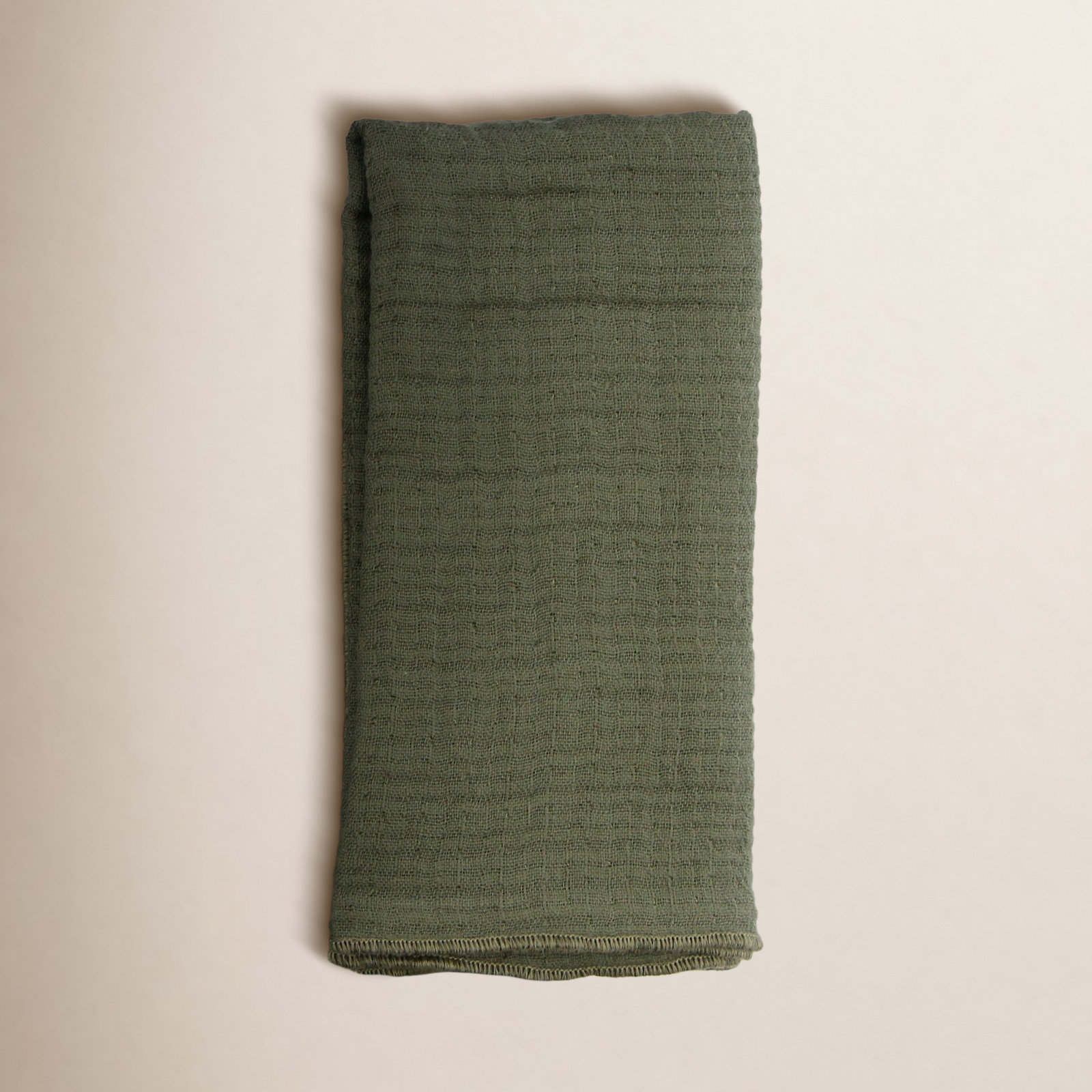 Reversible Cotton Napkin, Sage