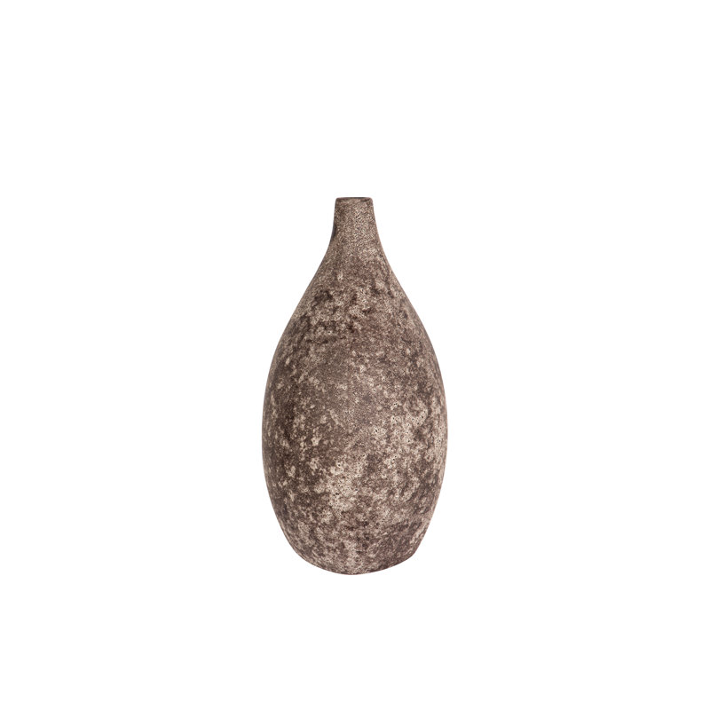 CERAMIC VASE 23X17x32 CM, Brown