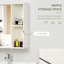 Armoire à pharmacie de salle de bain avec miroir, armoire de toilette-1652300972