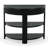 Christy Reeded Half Moon Console Table-1127455182