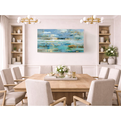 «Tranquil Horizon», art mural sur toile tendue