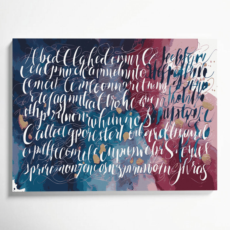 "Thanksgiving", art moderne sur toile mauve