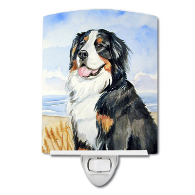 Momma's Love Bernese Mountain Dog Ceramic Night Light